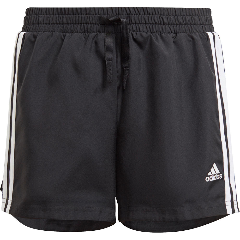 adidas bermuda niño Designed To Move 3 bandas vista frontal