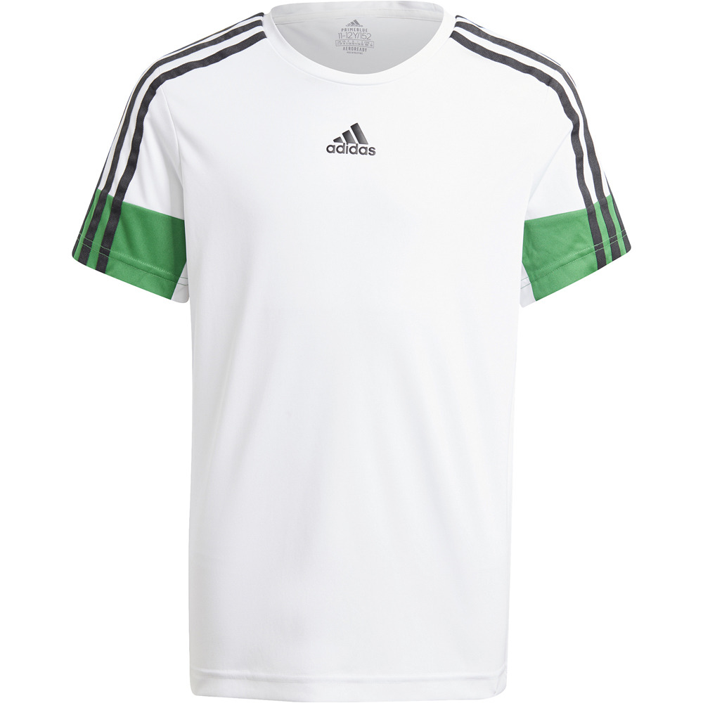 adidas camiseta manga corta niño B A.R. 3S TEE vista frontal