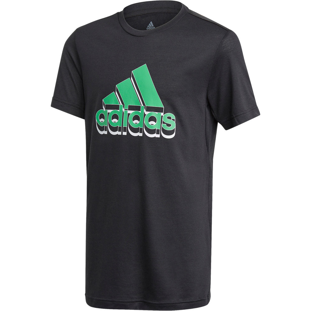 adidas camiseta manga corta niño B A.R. PRME TEE vista frontal