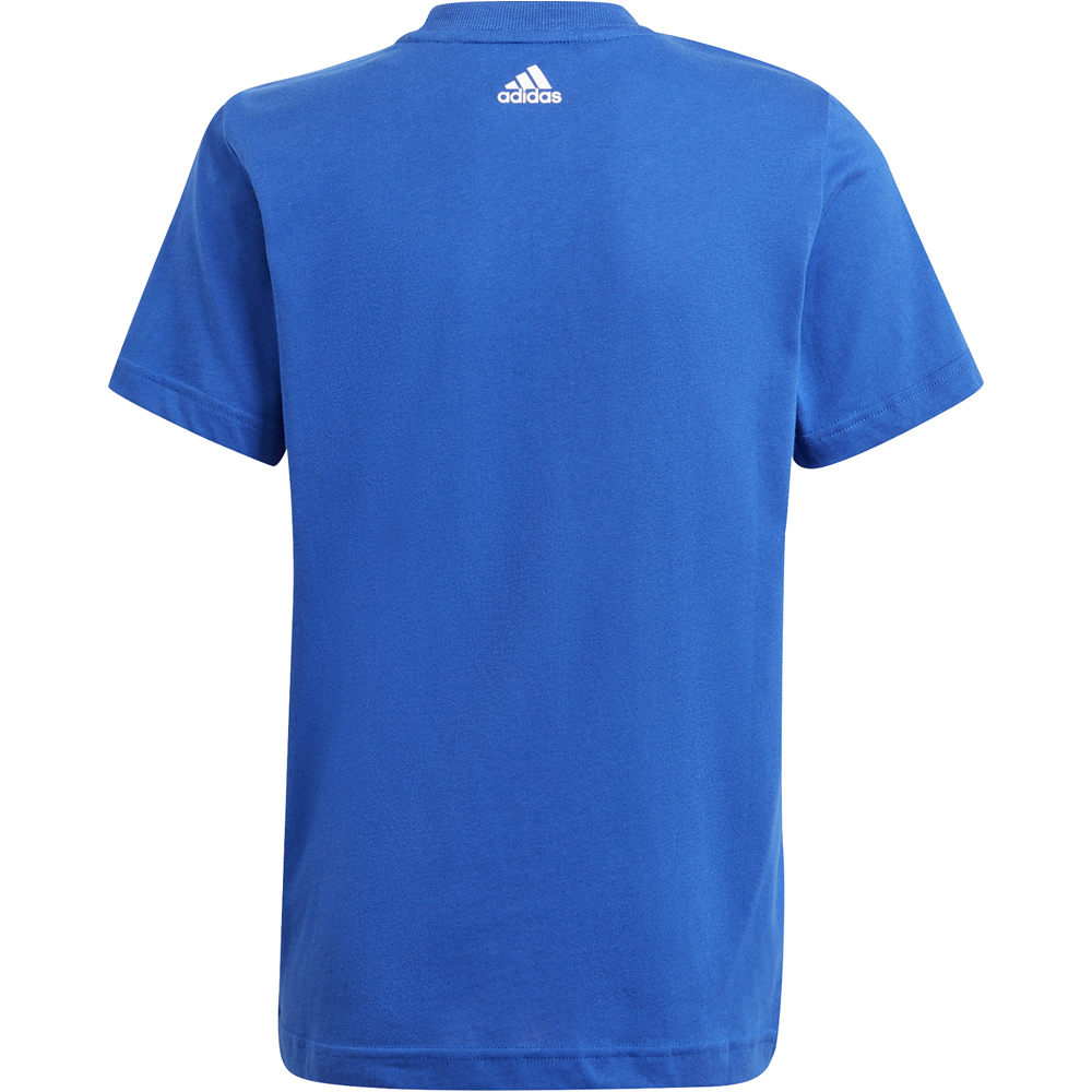 adidas camiseta manga corta niño B LOGO T1 vista trasera