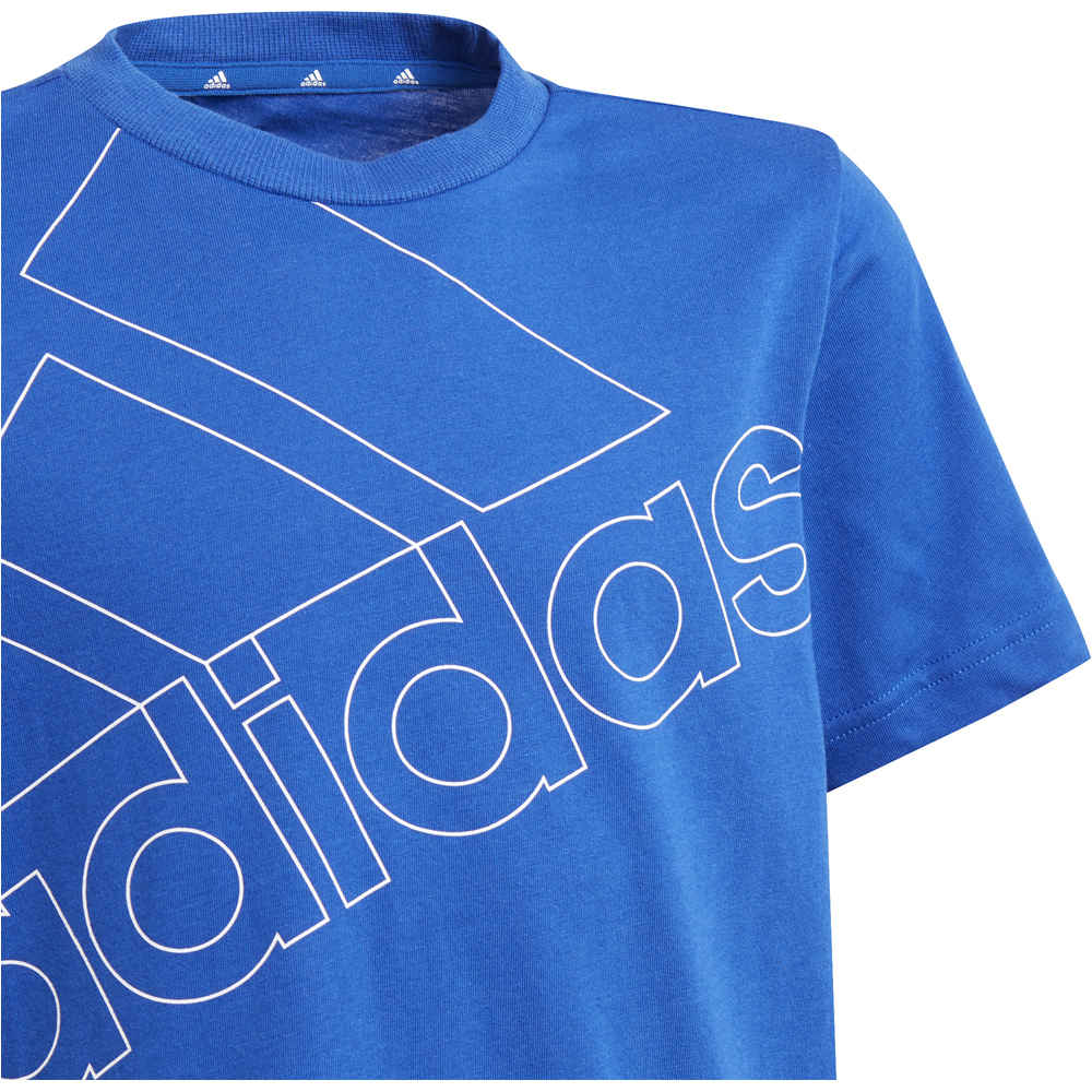 adidas camiseta manga corta niño B LOGO T1 vista detalle