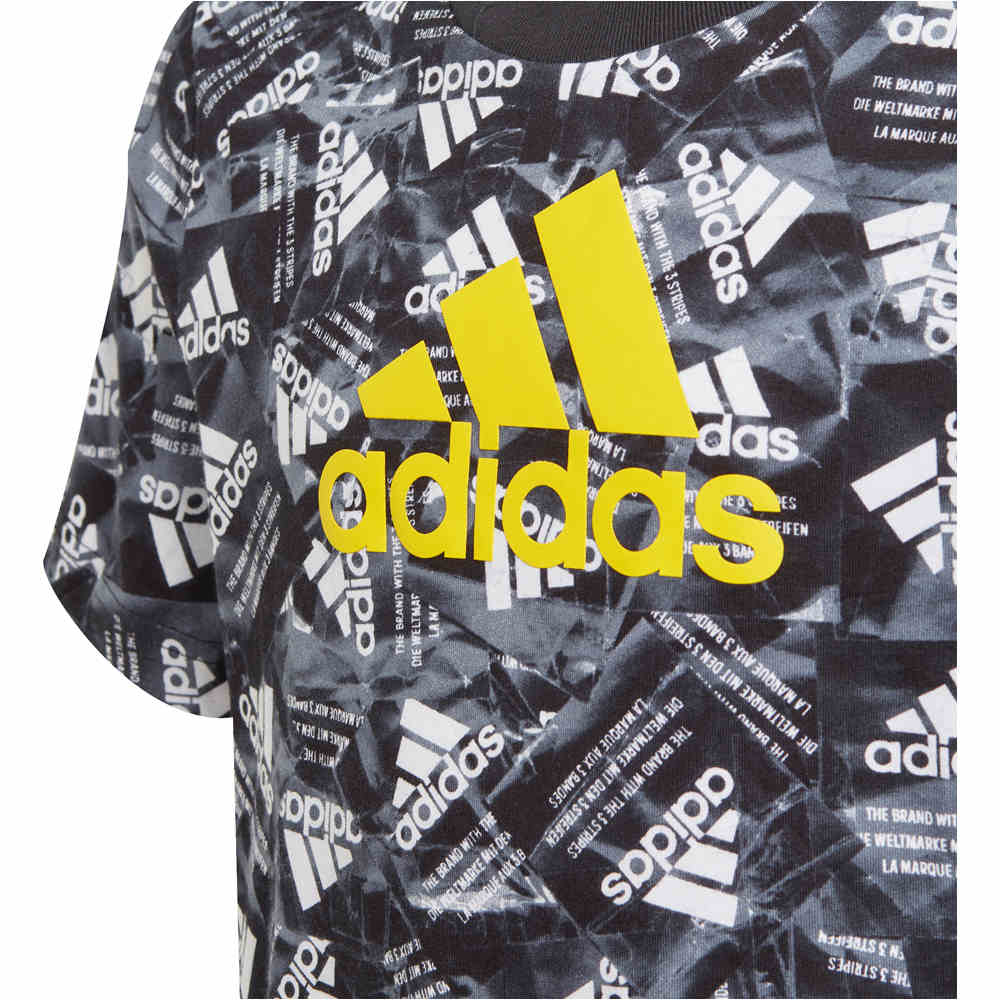 adidas camiseta manga corta niño B BOS TEE vista detalle