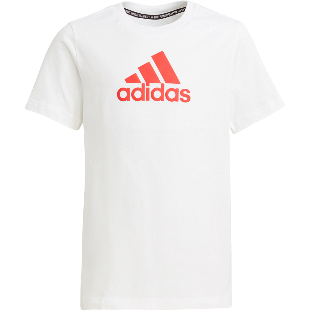 adidas camiseta manga corta niño B BOS TEE vista frontal