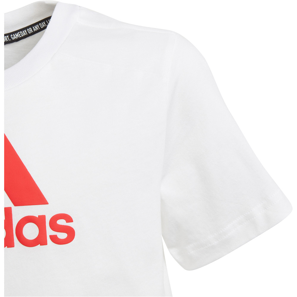 adidas camiseta manga corta niño B BOS TEE vista detalle