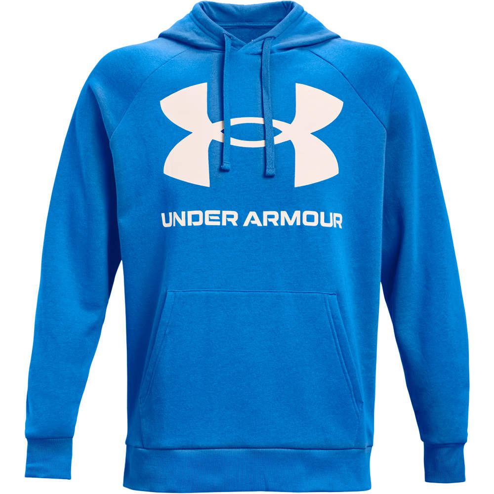 Under Armour sudaderas deportivas hombre UA RIVAL FLEECE BIG LOGO HD vista frontal