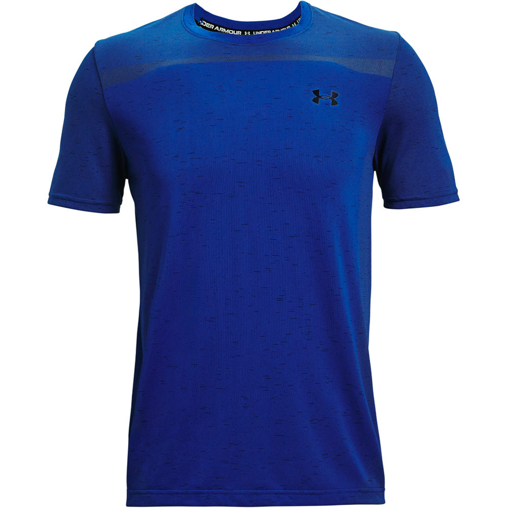 Under Armour camiseta fitness hombre UA SEAMLESS SS vista frontal