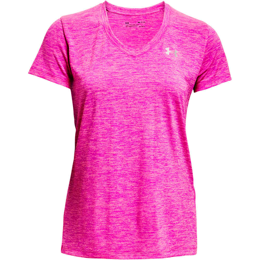 Under Armour camisetas fitness mujer Tech SSV - Twist vista frontal