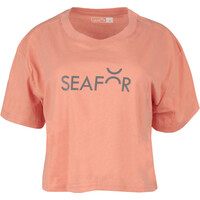 Seafor camiseta manga corta mujer T PATCH SHELL vista frontal