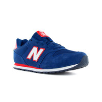 New Balance zapatilla moda niño YC373SNW vista superior