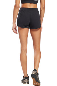 Reebok bermuda mujer RI French Terry Short vista trasera