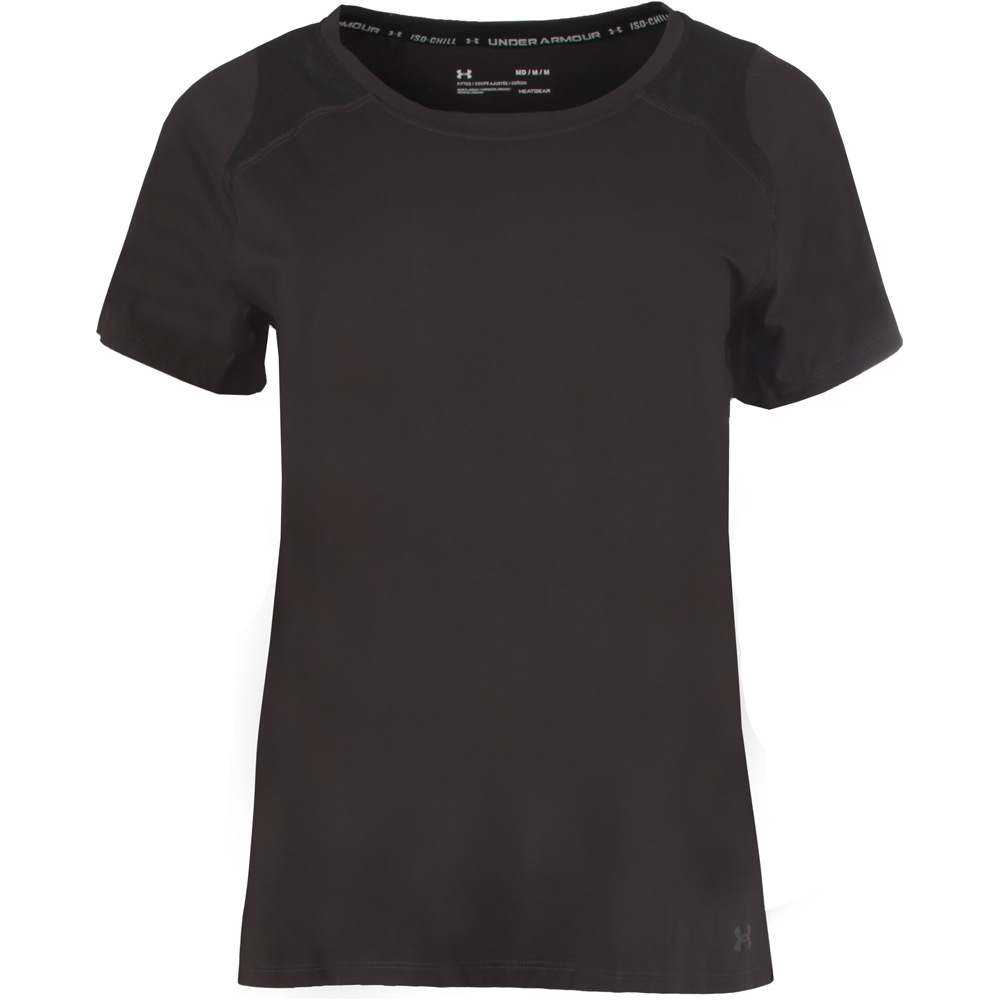 Under Armour iso-chill run 200 camiseta entrenamiento manga corta mujer