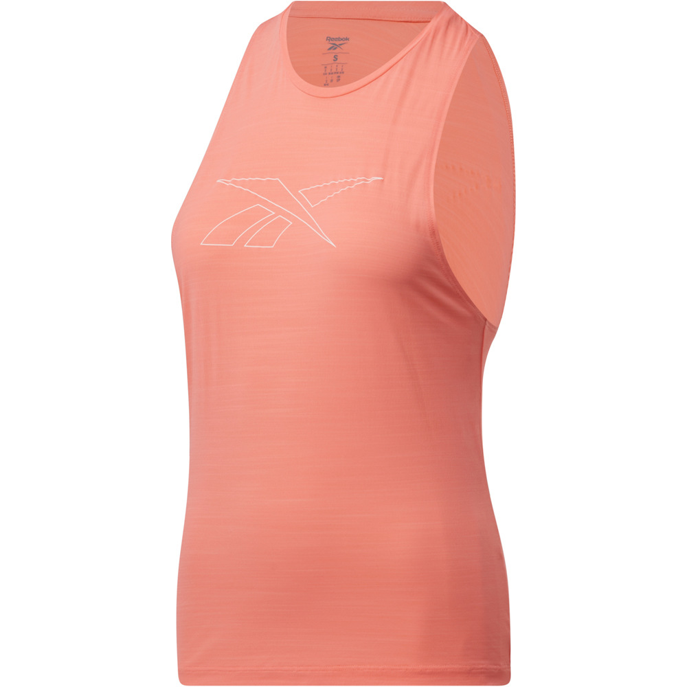 Reebok camiseta tirantes fitness mujer WOR AC TANK vista frontal