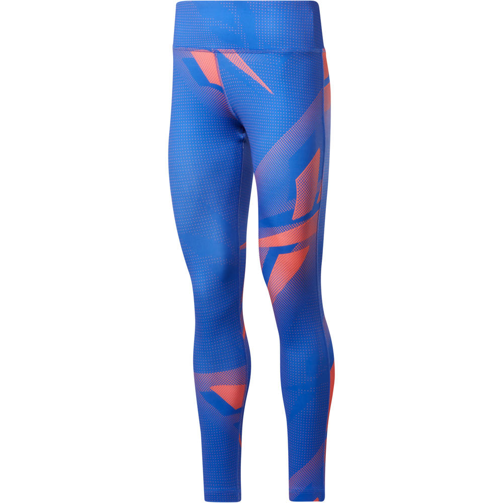 Reebok pantalones y mallas largas fitness mujer MYT AOP Tight vista frontal