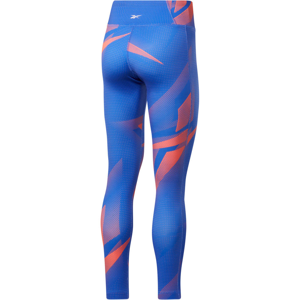 Reebok pantalones y mallas largas fitness mujer MYT AOP Tight vista trasera