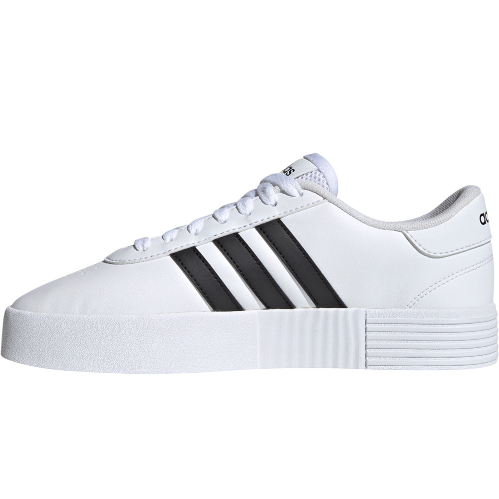 adidas zapatilla moda mujer COURT BOLD lateral interior