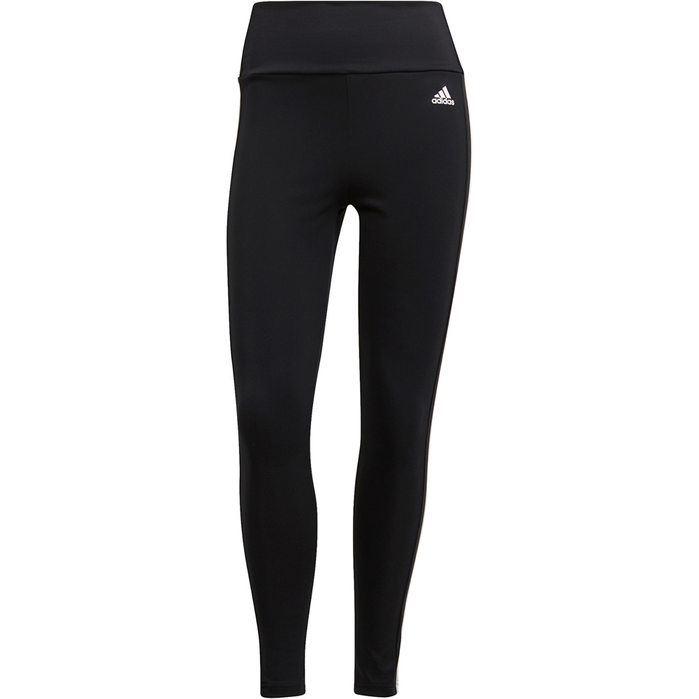 adidas pantalones y mallas largas fitness mujer 7/8 Designed To Move High-Rise Sport 3 bandas 04