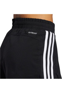 adidas pantalones y mallas cortas fitness mujer Pacer Woven Two-in-One 3 bandas 04
