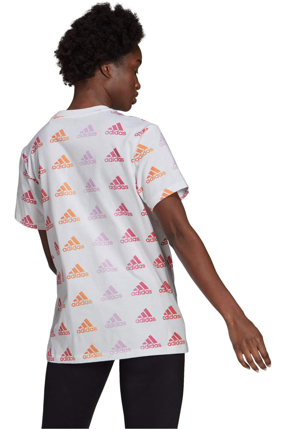 adidas camiseta manga corta mujer W FAV Q2 OV T vista trasera