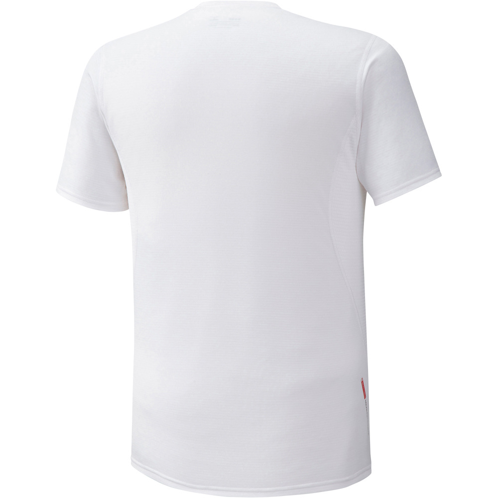 Mizuno camiseta térmica manga corta hombre Mid Weight Tee vista trasera