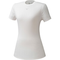 Mizuno camisetas termicas mujer Mid Weight Tee vista frontal