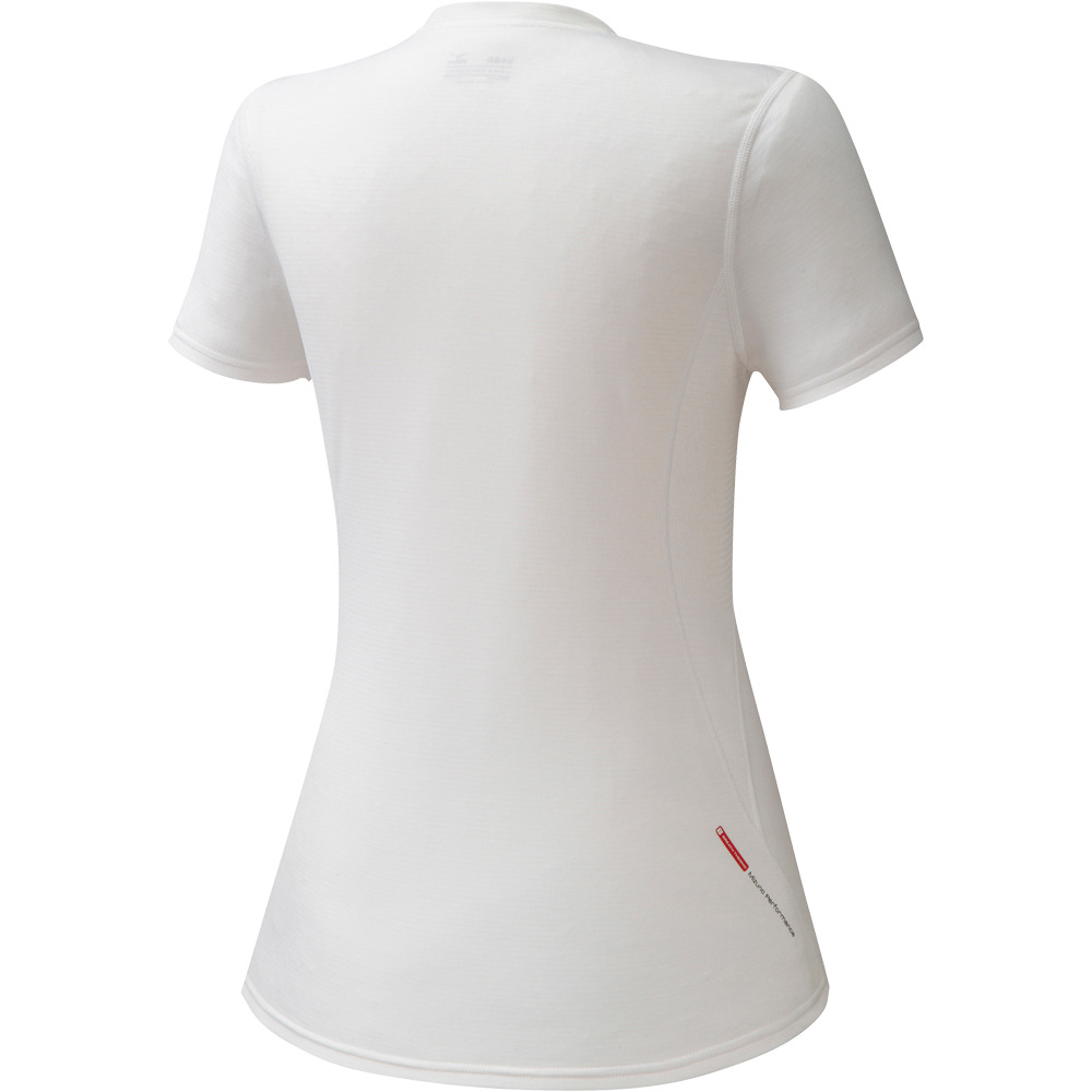 Mizuno camisetas termicas mujer Mid Weight Tee vista trasera