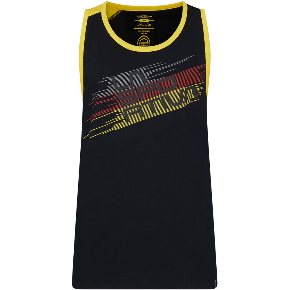 La Sportiva camiseta montaña manga corta hombre Stripe Tank M vista frontal