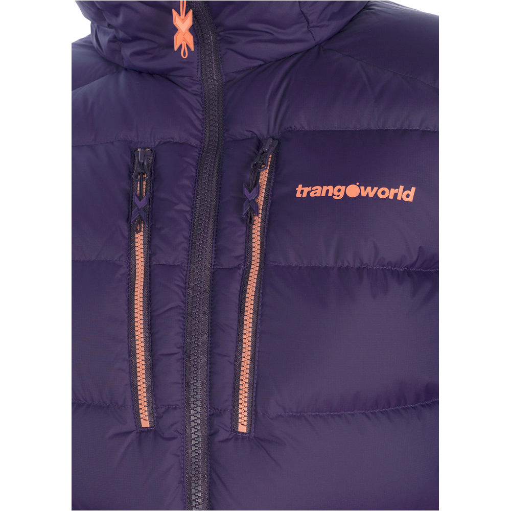 Trango chaqueta outdoor mujer CHAQUETA TRX2 850 WM PRO vista trasera