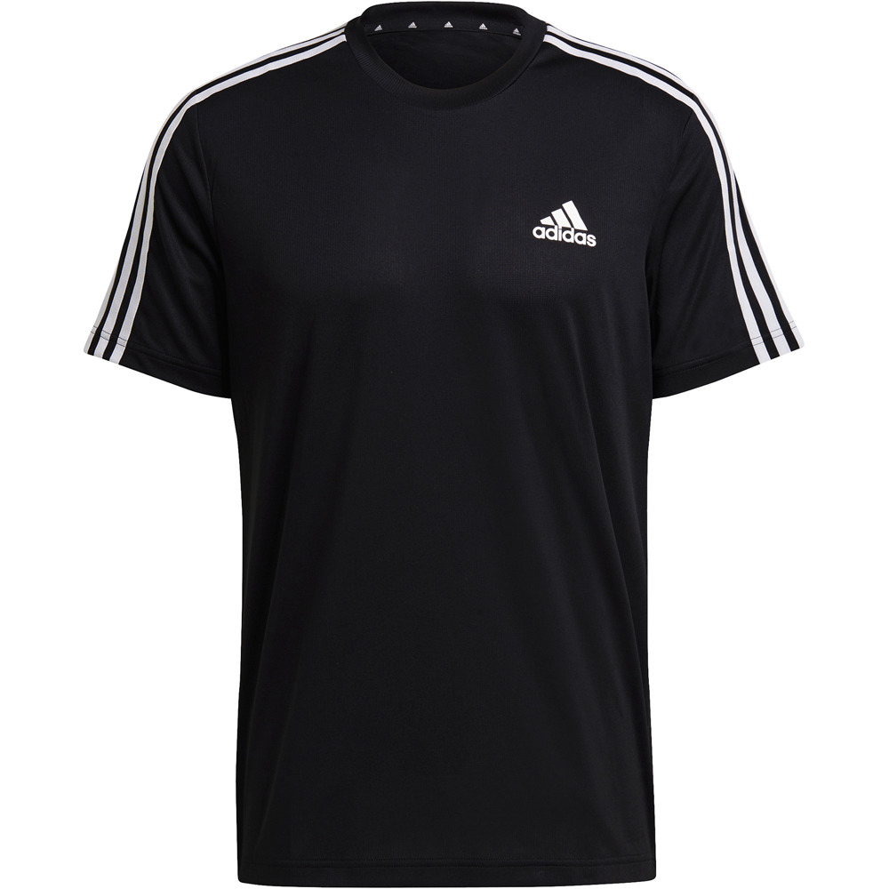 adidas camiseta fitness hombre AEROREADY Designed To Move Sport 3 bandas 04