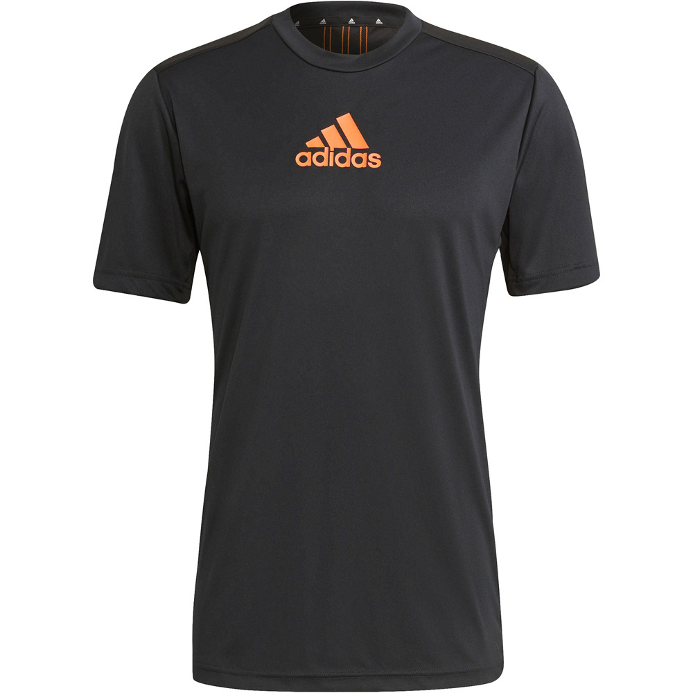 adidas camiseta fitness hombre M 3S BACK TEE vista frontal