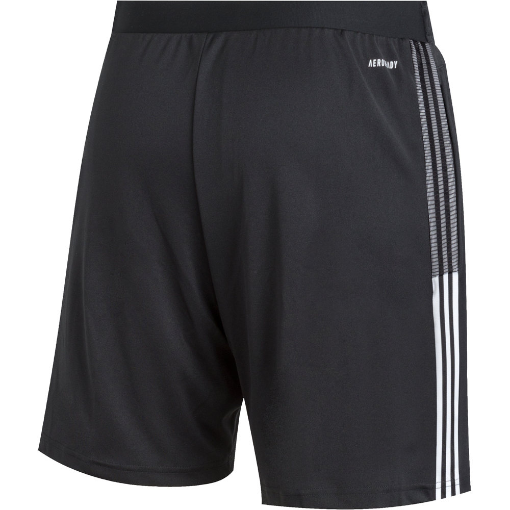 adidas bermudas hombre Tiro vista trasera