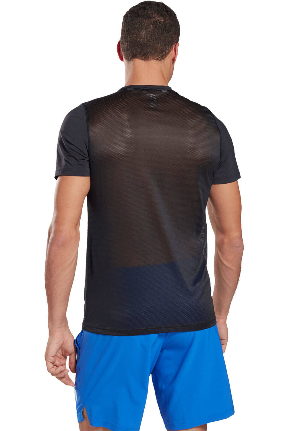 Reebok camiseta fitness hombre WOR AC GRAPHIC SS Q1 vista trasera