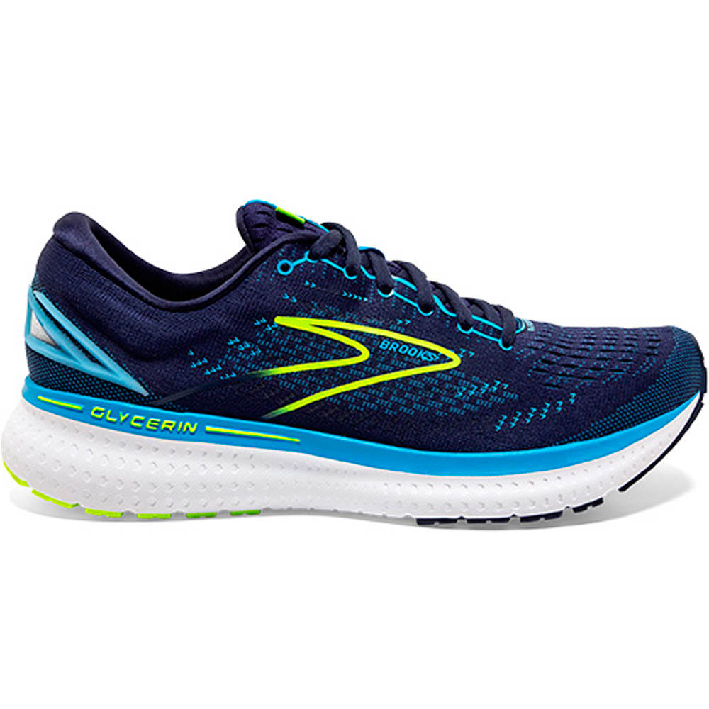 Brooks zapatilla running hombre Glycerin 19 lateral exterior