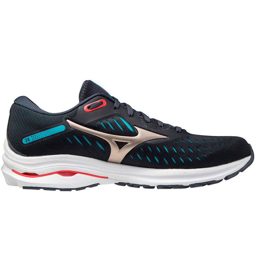 Mizuno zapatilla running hombre WAVE RIDER 24 puntera