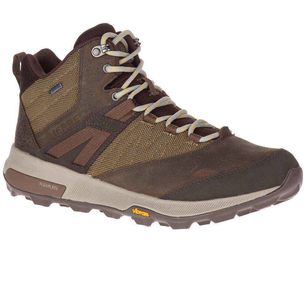 Merrell bota trekking hombre ZION MID GTX vista superior