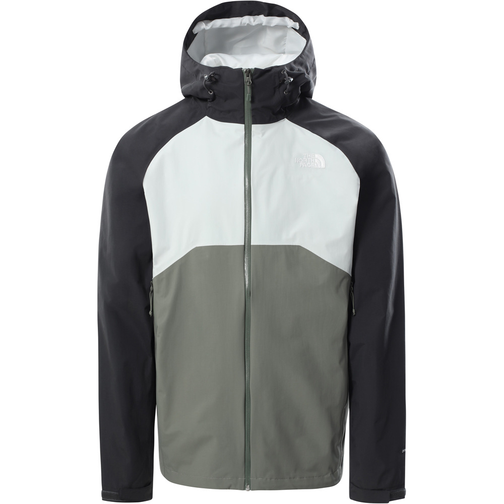 The North Face chaqueta impermeable hombre M STRATOS JACKET - EU vista frontal