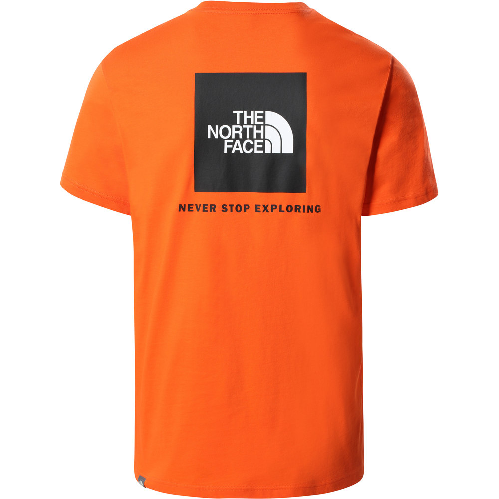 The North Face camiseta montaña manga corta hombre M S/S REDBOX TEE  - EU vista trasera