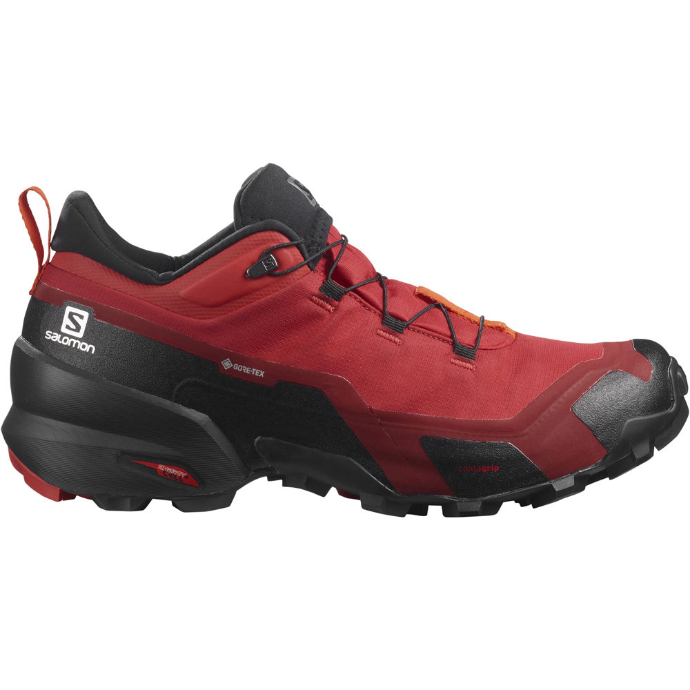 Salomon zapatilla trekking hombre CROSS HIKE GTX lateral exterior