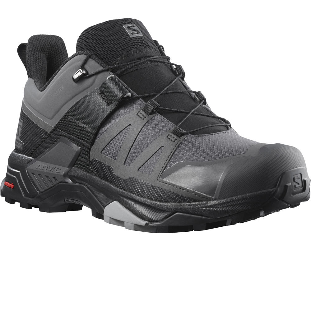 Salomon zapatilla trekking hombre X ULTRA 4 GTX vista trasera