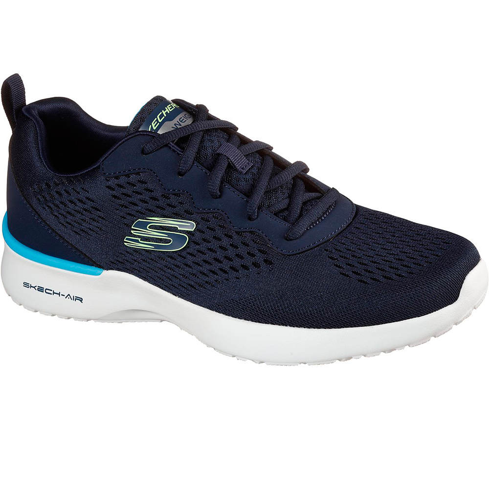 Skechers zapatilla cross training hombre AIR DYNAMIGHT TUNED vista trasera