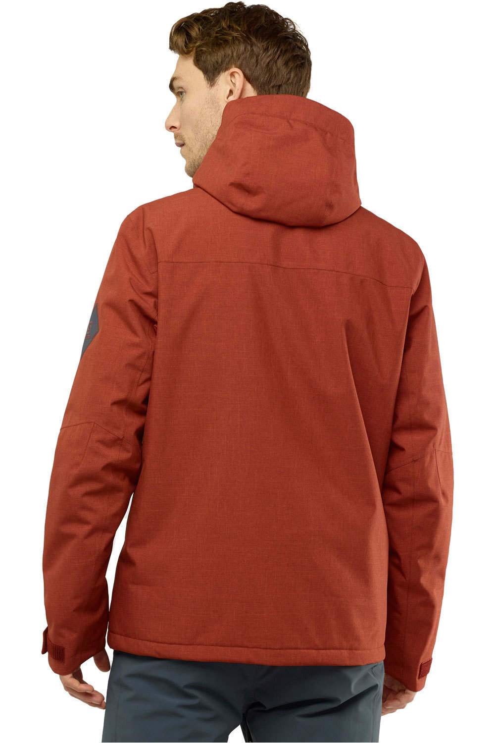 Salomon chaqueta esquí hombre POWDERSTASH JACKET M vista trasera