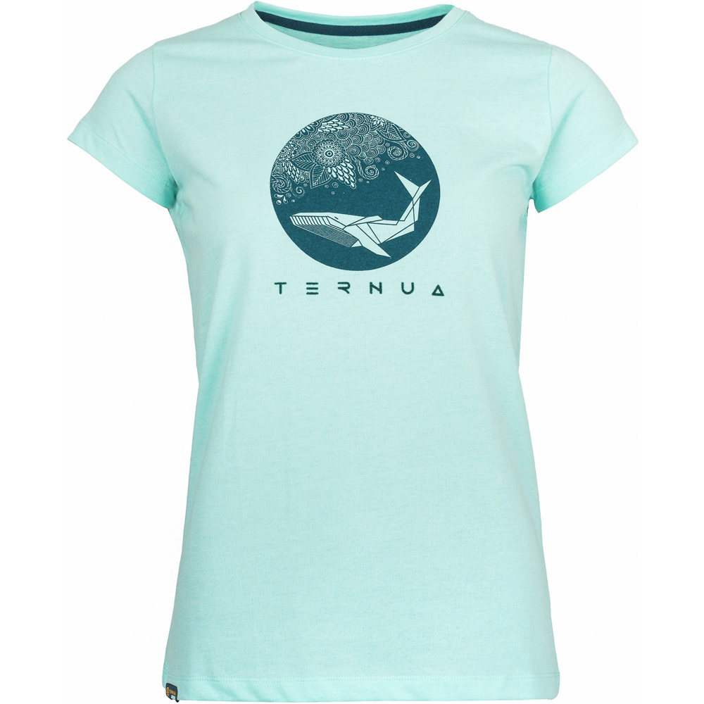 Ternua camiseta montaña manga corta mujer CAMISETA ABLUN vista frontal