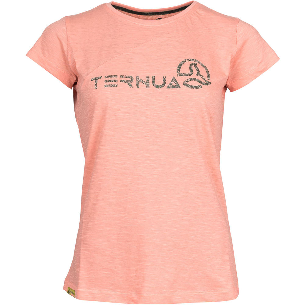 Ternua camiseta montaña manga corta mujer CAMISETA BREYSI vista frontal