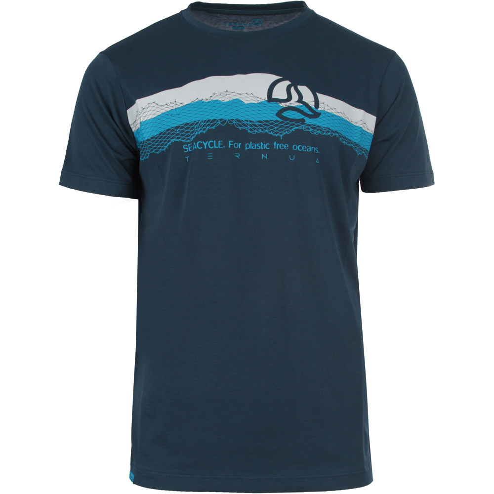 Ternua camiseta montaña manga corta hombre CAMISETA HALPU vista frontal