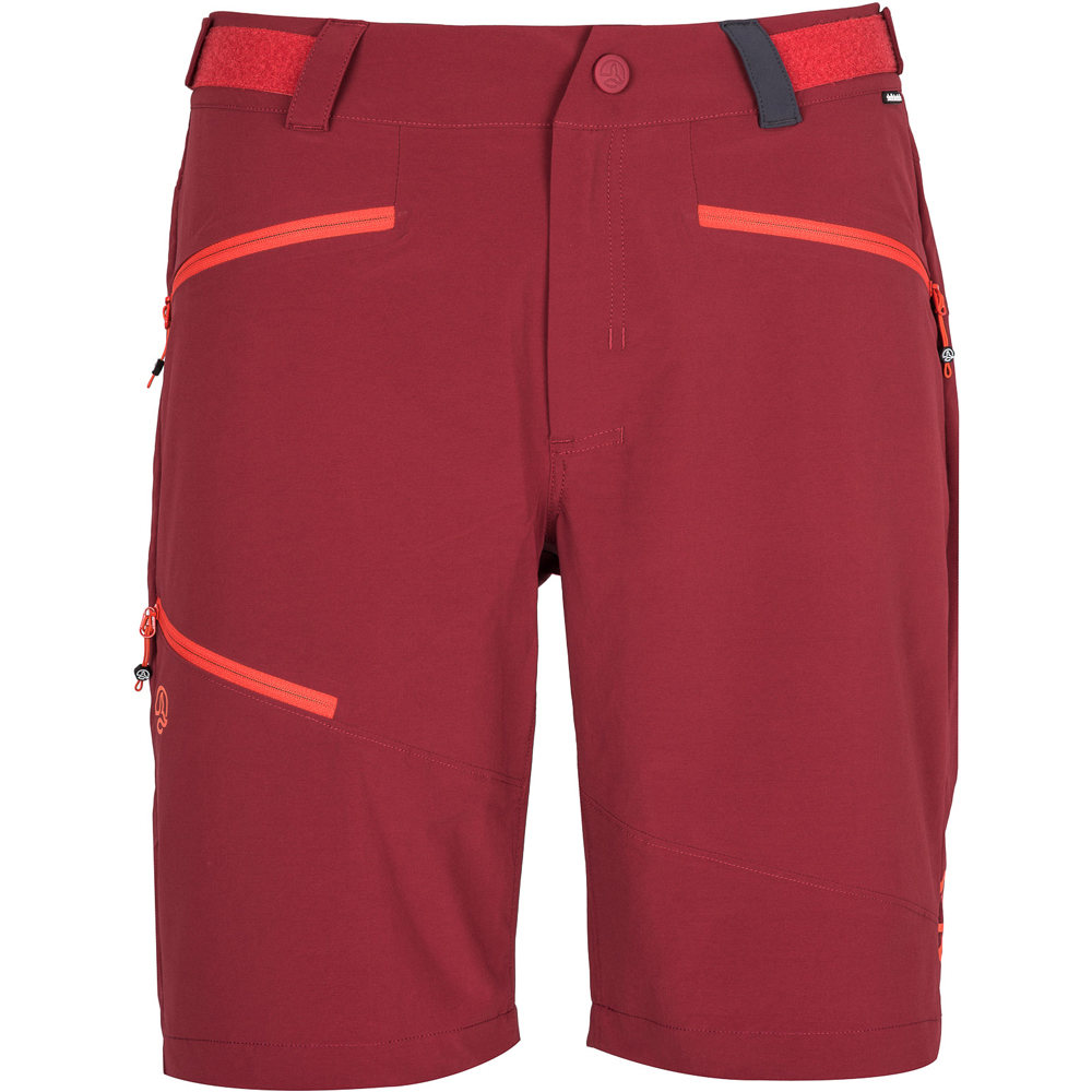 Ternua pantalón corto montaña hombre BERMUDA ROTOR BMD M vista frontal