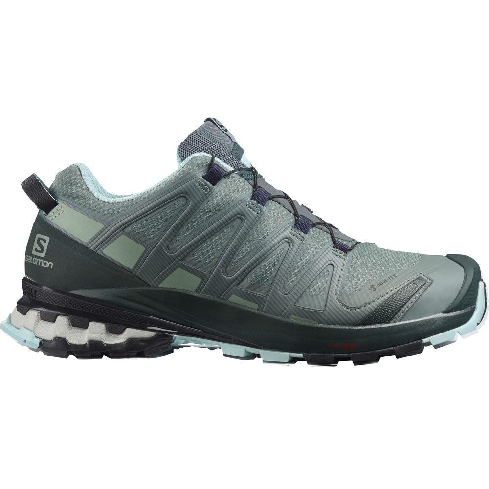 Salomon zapatillas trail mujer XA PRO 3D v8 GTX W lateral exterior