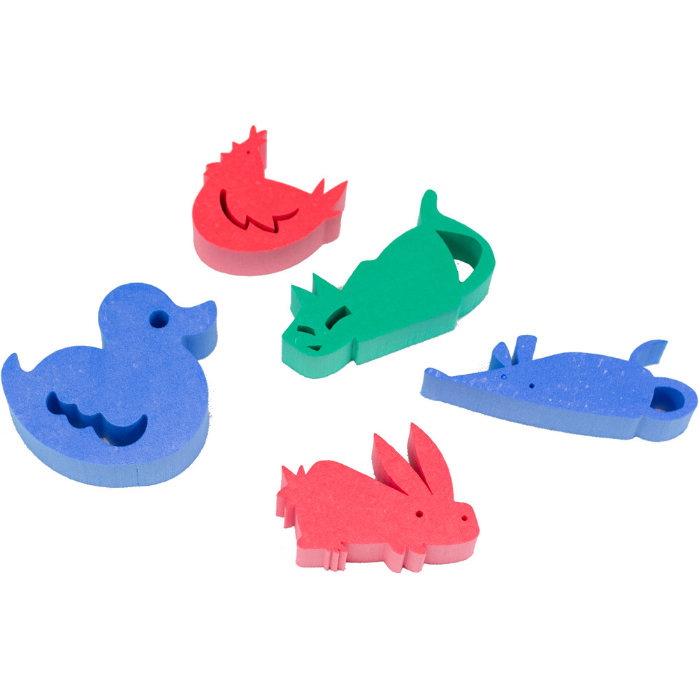 Leisis figuras granja de foam 30x25x3 cm juguetes para playa