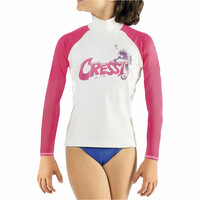 Cressi Sub lycra surf manga larga niño CAMISETA RASH GUARD NIA ML vista frontal