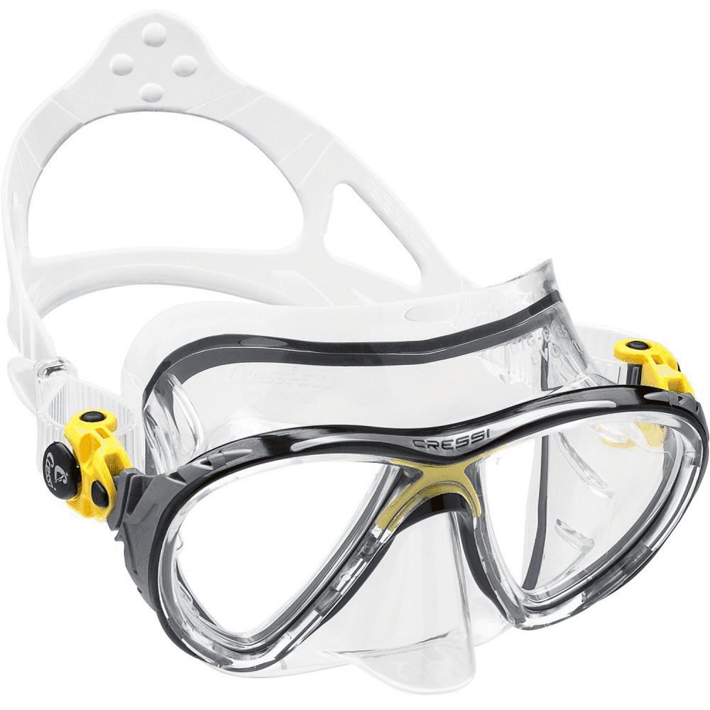 Cressi Sub gafas snorkel EVO BIG EYES TRAM vista frontal