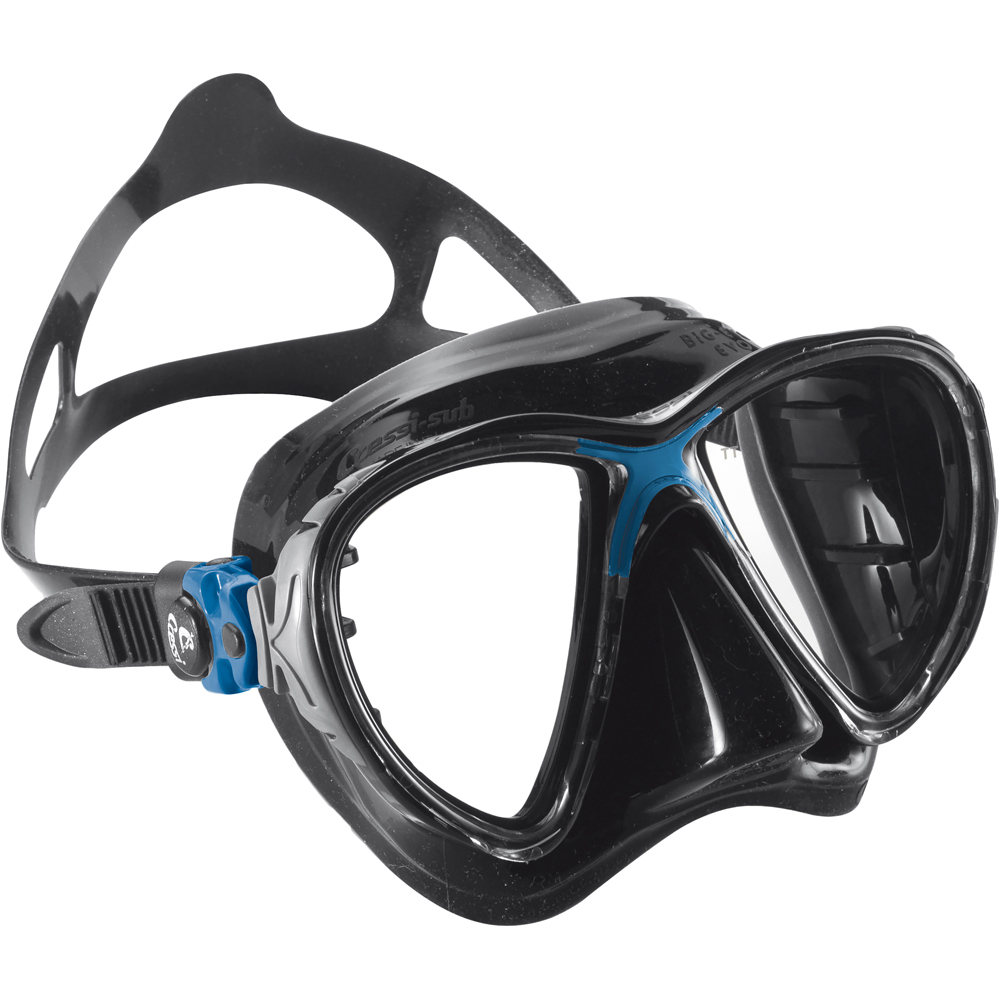 Cressi Sub gafas snorkel EVO BIG EYES AZ vista frontal