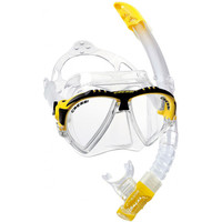 Cressi Sub kit gafas y tubo snorkel KIT MATRIX+GAMMA NE vista frontal